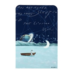 Держатель ограничитель подставка для книг, 2 штуки «Планеты. Озеро»