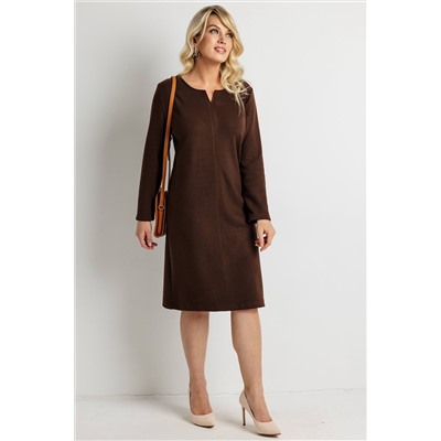 Платье женское  6162Н/04/Коричневый