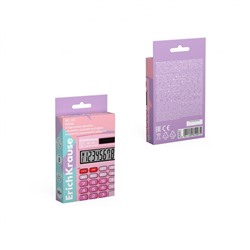 Калькулятор  8 разрядов 88х58 мм PC-101 Pastel розовый карманный 62007 ErichKrause