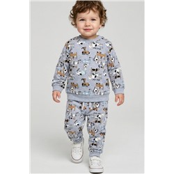 Комплект детский трикотажный для мальчиков: толстовка, брюки PLAYTODAY, 1240167