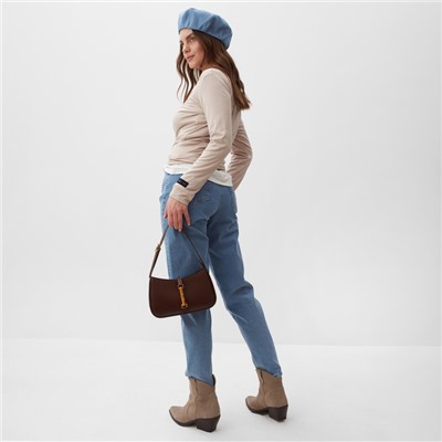 Лонгслив женский MIST, Base, размер onesize, бежевый