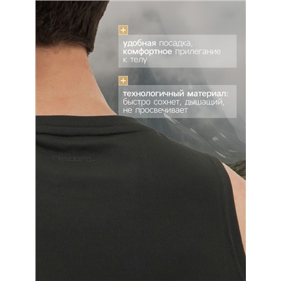 Майка мужская Resport, р. 52, цвет зелёный, базовая
