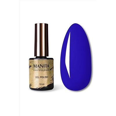 Manita Professional Гель-лак для ногтей / Classic №60, Blue Curacao, 10 мл KRISTALLER, 1110851