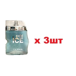 Туалетная вода Cold Ice La Jour 100мл муж edt тестер 3шт