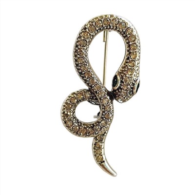 Брошь-кулон ЗМЕЙКА