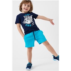 Комплект трикотажный для мальчиков: фуфайка (футболка), шорты PLAYTODAY, 1240112