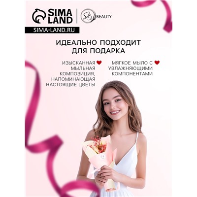 Букет мыльных роз, премиальный, 3 шт.