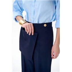 Брюки Агния (черника)