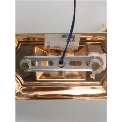 Бра «Валенсия» 1хЕ14 40 Вт золото