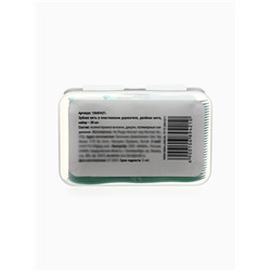 Зубная нить в пластиковом держателе,двойная мята, набор 30 шт