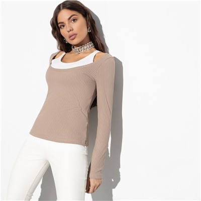 Двойка, Дерзкая чувственность (беж стайл, 2 в 1)