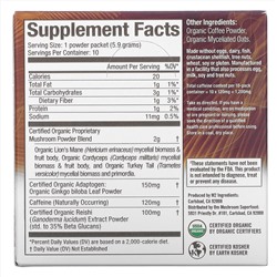 Om Mushrooms, Mushroom Coffee Blend, 10 Packets, .21 oz (5.9 g) Each
