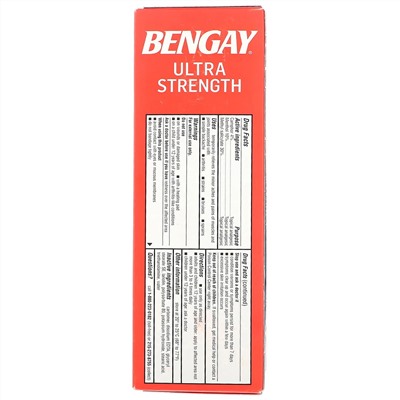 Bengay, крем для местного обезболивания, сверхсильный, 113 г (4 унции)