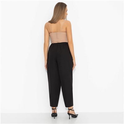 Брюки свободные с защипами, С первого шага