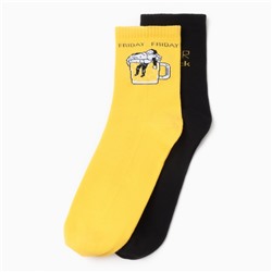 Носки мужские KAFTAN Friday, р. 41-44 (27-29 см), набор 2 пары