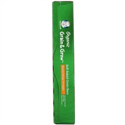 Gerber, Organic, Grain & Grow, мягкие запеченные зерновые батончики, от 12 месяцев, со вкусом банана, манго и ананаса, 8 батончиков по 19 г