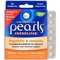 Nature's Way, Probiotic Pearls Immune, Regularity & Immunity, 30 Softgels
