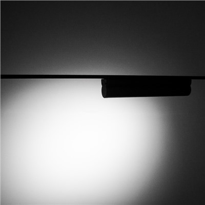 Светильник трековый BayerLux SLIM «Книжка-22», LED, 12 Вт, 3000K-6000К, 48 В, CRI90, 3.2×3.8×22.8 см, чёрный