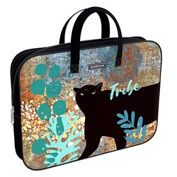 Папка текстильная на молнии с ручками Tribe, A4+