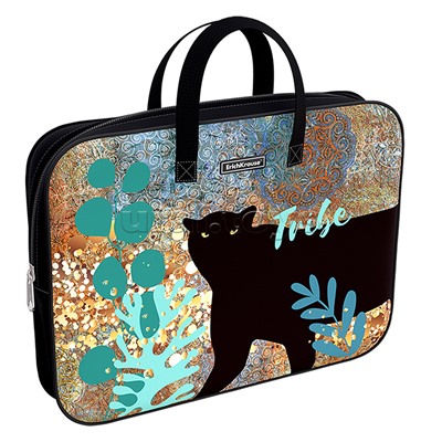 Папка текстильная на молнии с ручками Tribe, A4+