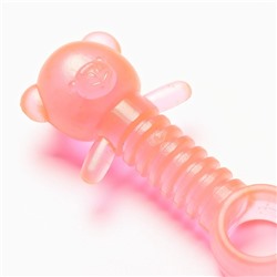 Игрушка для собак жевательная светящаяся в темноте «Медвежонок», 9×4.5 см