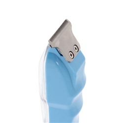 Машинка для стрижки LTRI-14, 4 насадки, 1,5/2/3/4 мм, USB, голубая