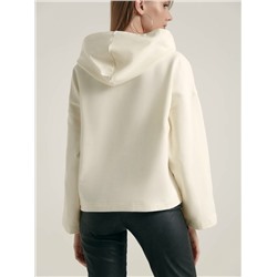 Джемпер женский CONTE Оversize-худи на флисе с вышивкой LD 1364