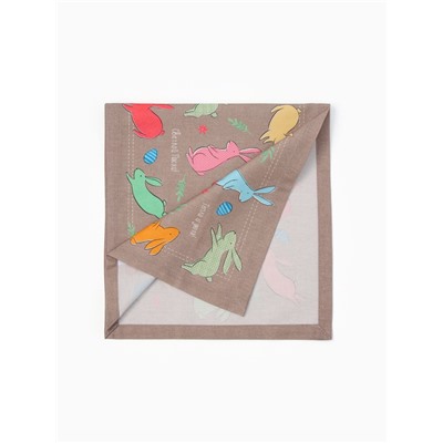 Дорожка пасхальная на стол Этель «Зайцы» 30×70 см, 100% хлопок, саржа 190 г/м²