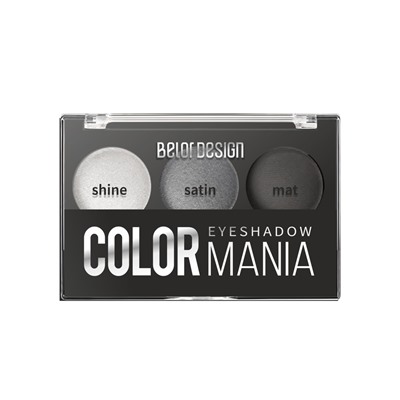 Тени для век 3 цв. COLOR MANIA тон 31