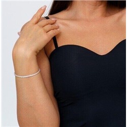 Браслет женский на руку, покрытие посеребрение, № 013033, арт. 001.347