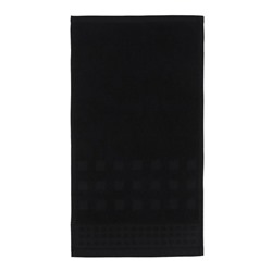 Полотенце махровое LoveLife "Square" 50х90 см, цвет чёрный, 100% хлопок, 380 гр/м2