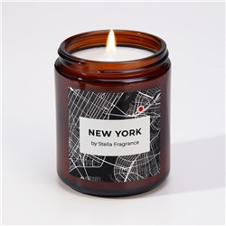 Ароматическая свеча в банке New York, кедр, мята, 250 г