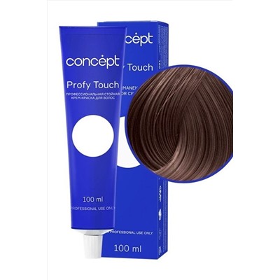 Concept Profy Touch 6.0 Профессиональный крем-краситель для волос, русый, 100 мл KRISTALLER, 1108560