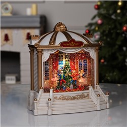 Фигура светодиодная «Сказочный театр», 23.2×10.7×21.6 см, музыка, батарейки ААх3 (не в комплекте), USB, свечение тёплое белое