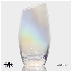 Стаканы Magistro «Иллюзия», 475 мл, 8×15.3 см, набор 6 шт., стекло, перламутровые