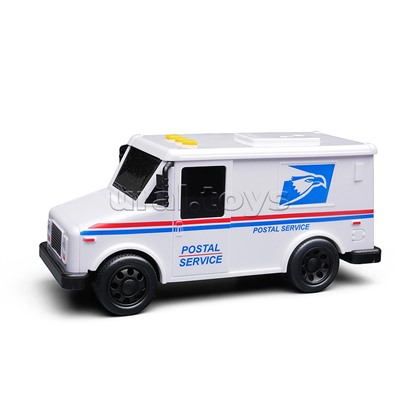 Машина "Почта" 1:32 (свет, звук) в коробке