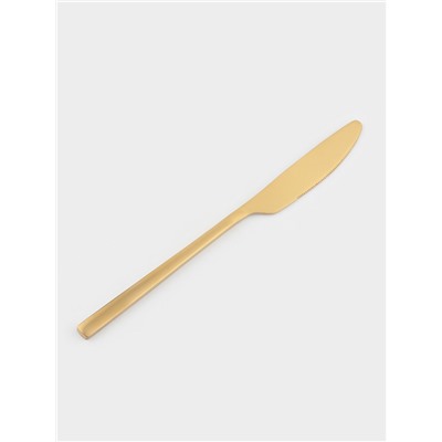 Нож столовый Magistro «Оску стандарт», длина 21.3 см, нержавеющая сталь, золотистый