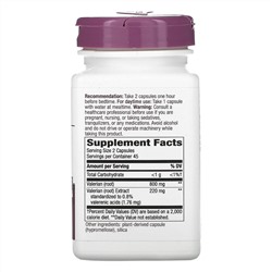 Nature's Way, корень валерианы, 220 мг, 90 веганских капсул