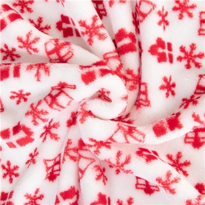 Плед LoveLife «Подарок» 180×200 см, велсофт,100% п/э, 280 гр/м