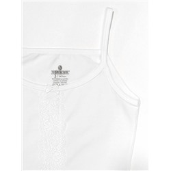 4204-01 Майка для девочек белая (BAYKAR)