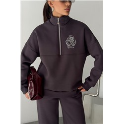 Галактика костюм женский (Серый)