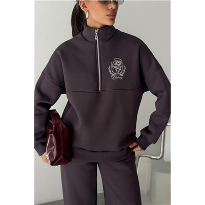 Галактика костюм женский (Серый)