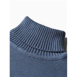 Костюм вязаный детский (Свитер и брюки) MINAKU, синий, рост 98 см