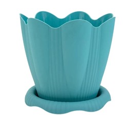 Горшок Эдельвейс+под.1.5л колор