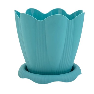 Горшок Эдельвейс+под.1.5л колор