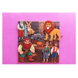 Кот в сапогах, фетр