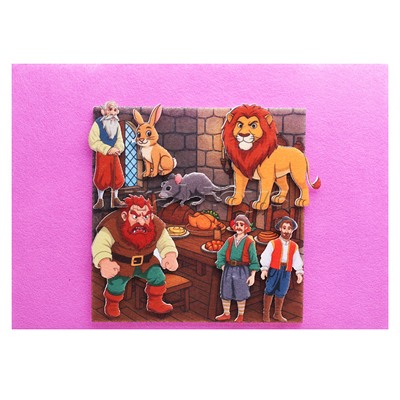 Кот в сапогах, фетр