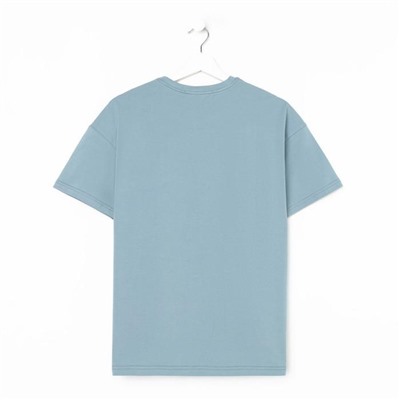 Футболка женская MIST basic, 50-52, серо-голубой