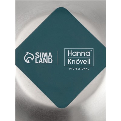 Миска Hanna Knövell, 1.8 л, d=22 см, толщина 0.4-0.5 мм, нержавеющая сталь