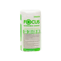 Туалетная бумага Focus economic choice 2 слоя, 8 рул.